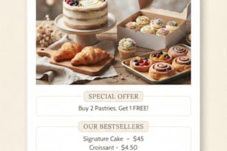 design a professional flyer for your business