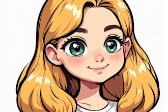 draw cute cartoon portrait