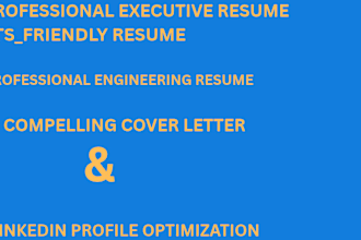 write an ats friendly engineering resume and CV