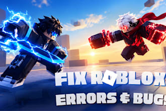 roblox scripter, fix roblox game, roblox script, roblox bug fix, roblox studio