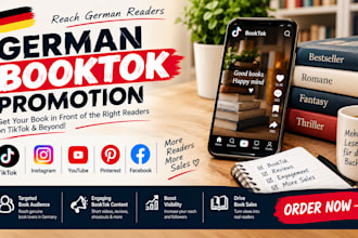 do german booktok promotion booktok marketing book promotion ebook marketing