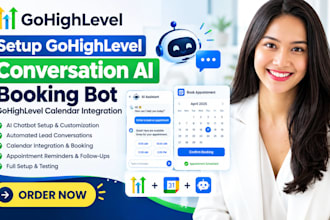 setup gohighlevel conversation ai booking bot gohighlevel calendar integration