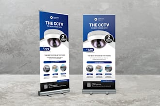 design retractable banner, roll up banner for our business