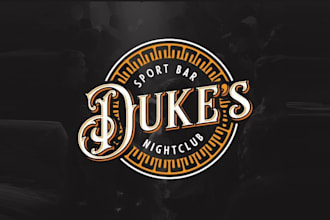 design combination sports bar nightclub logo