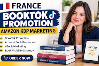 do french booktok promotion, france amazon book promotion, amazon kdp marketing