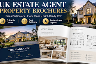 design UK estate agent sales particulars and property brochures