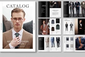 design fashion product catalog, magazine, brochure and professional print layout
