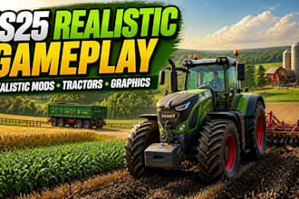 transform farming simulator 25 into realistic farming simulation gameplay