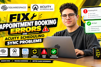 fix squarespace appointment booking errors and acuity scheduling sync problems