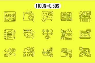 design vector line icon