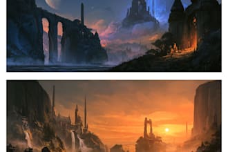 do fantasy concept art