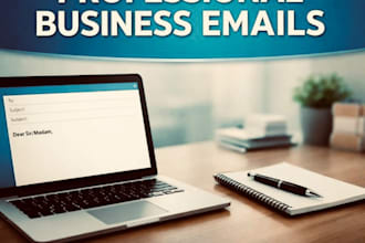 write professional emails and customer service messages