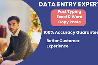 do professional bangla typing and data entry work