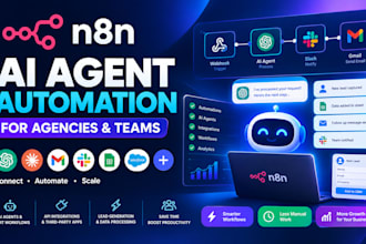 build n8n ai agent automation for agencies and teams