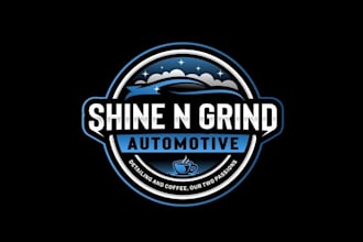 design luxurious super detailing and coffee logo