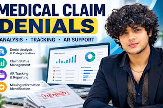specialist in medical billing, rcm and denials management expert