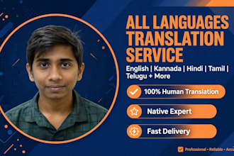 do kannada writing and translation