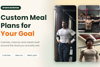 build a personalised gym diet plan with calories and macros