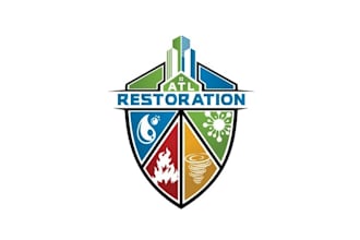 design emergency restoration company logo