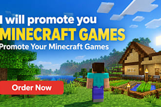 recruit gaming streamers and influencers to promote minecraft games