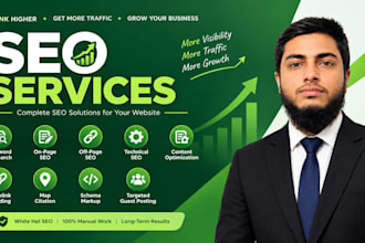 do complete on page off page and local SEO, GEO, site audit