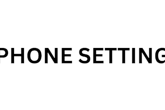 phone setting and phone repair