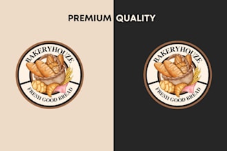design unique food logo restaurant or fast food
