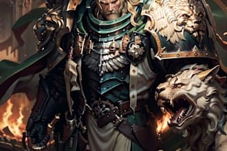 professionally paint your warhammer and tabletop miniatures