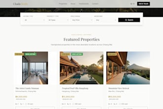 build a business website or landing page