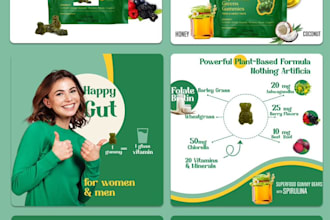 design professional e commerce product listing images and infographics