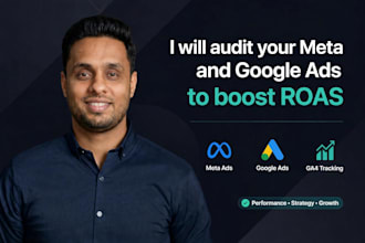 audit your meta and google ads to boost roas