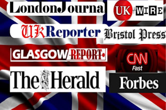 get you featured on uk media outlets, for public relation