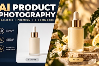 create realistic ai product photography and lifestyle images