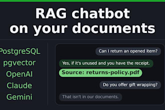 build a rag chatbot that cites your documents