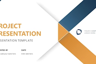 design a custom powerpoint master template in your corporate design