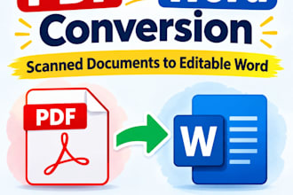 do professional PDF to word conversion