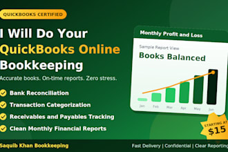 do quickbooks online bookkeeping and bank reconciliation