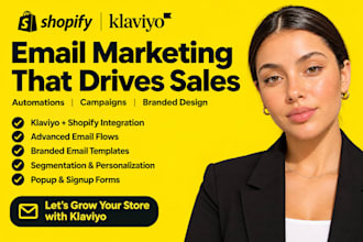 setup klaviyo email marketing, klaviyo email design shopify klaviyo email flows