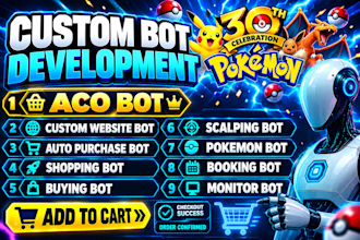 build target bot, auto checkout bot, auto purchase bot, pokemon bot, aco bot