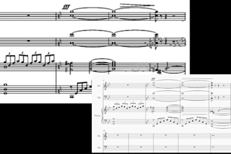 transcribe music sheet file into playable music sheet