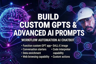 build custom gpts, advanced ai prompts, and workflow automation ai chatbot