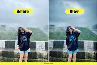 do aesthetic lightroom photo editing and background blur retouch