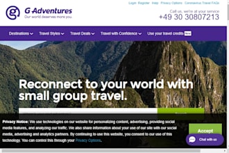 build a travel agency website, travel website, or tour website with booking