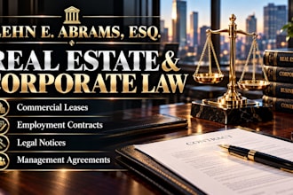 draft or review a legally robust commercial lease agreement