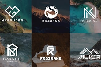design a luxury, elegant premium logo and branding