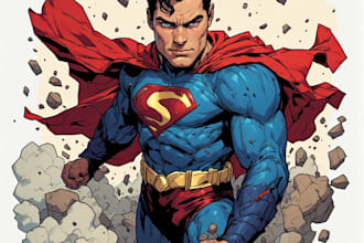 design superhero costumes and character concepts