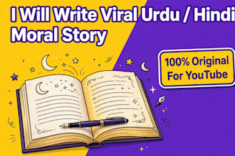 write original urdu story, hindi kahani and youtube script