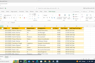 do data entry and clean the messy data