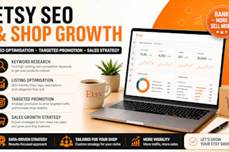 do etsy SEO shop promotion and sales growth