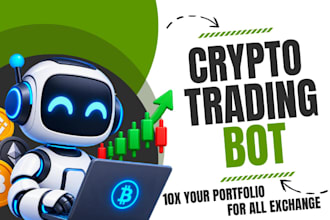 build crypto trading bot, profitable ai crypto trading bot for any exchange